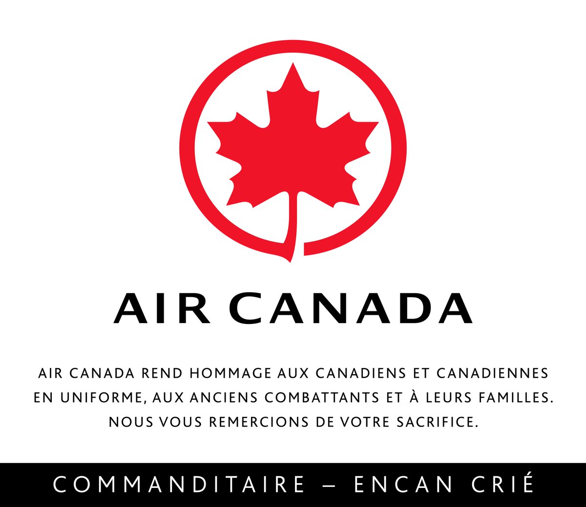 PEITribute's tweet photo. Thank you @AirCanada for providing two tickets to anywhere in the world for the #PEI Tribute Dinner's live auction. https://t.co/V3MQpmXbGU https://t.co/3WnrJ5apJi
