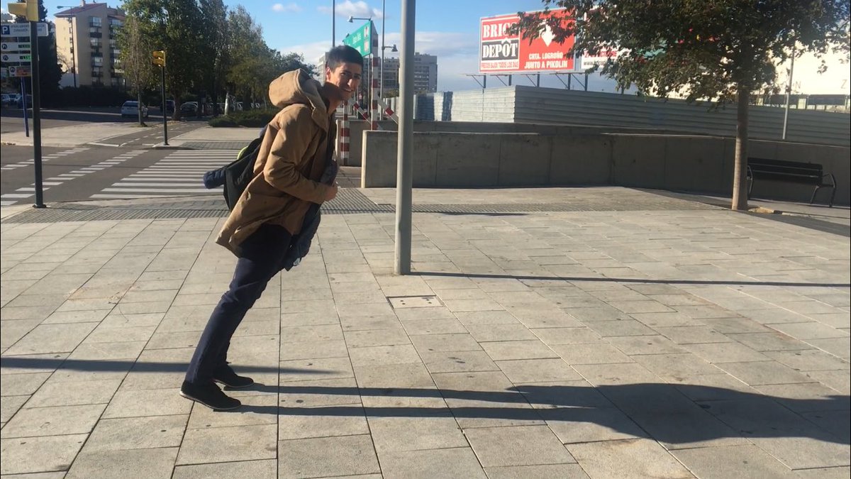 Llevamos unos días de #Cierzo en #Zaragoza. Muchos me preguntan qué es eso. Explicación gráfica ⬇️