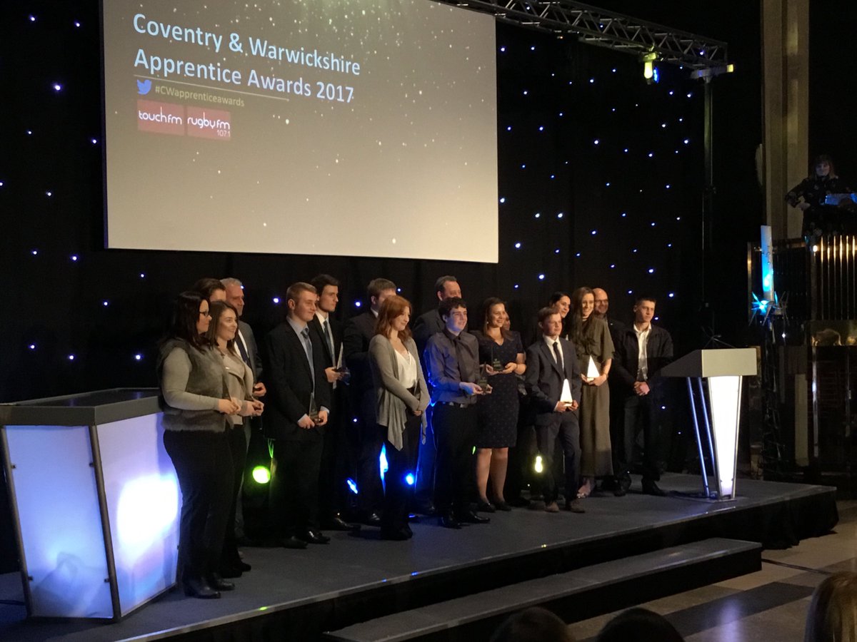 Warwickshire_CC's tweet photo. Here are tonight’s winners. Congrats to everyone involved for a fantastic evening recognising some exceptional talent #CWapprenticeawards https://t.co/ajRp4vlNf8