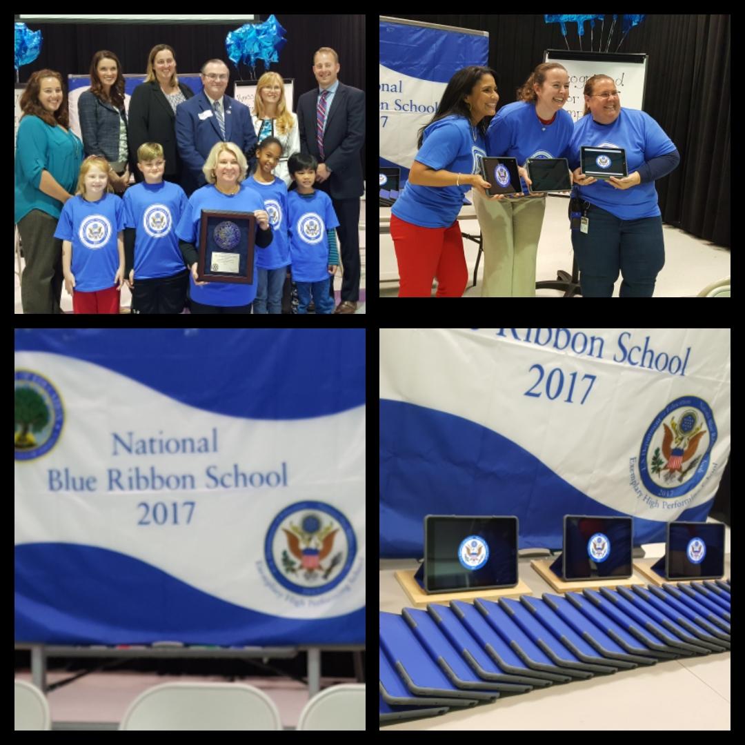 A great blue ribbon celebration! @DPanchisin <a href="/tjvari/">T.J. Vari</a> @MBur334718 <a href="/SuzanneStreet/">Suzanne Street</a>