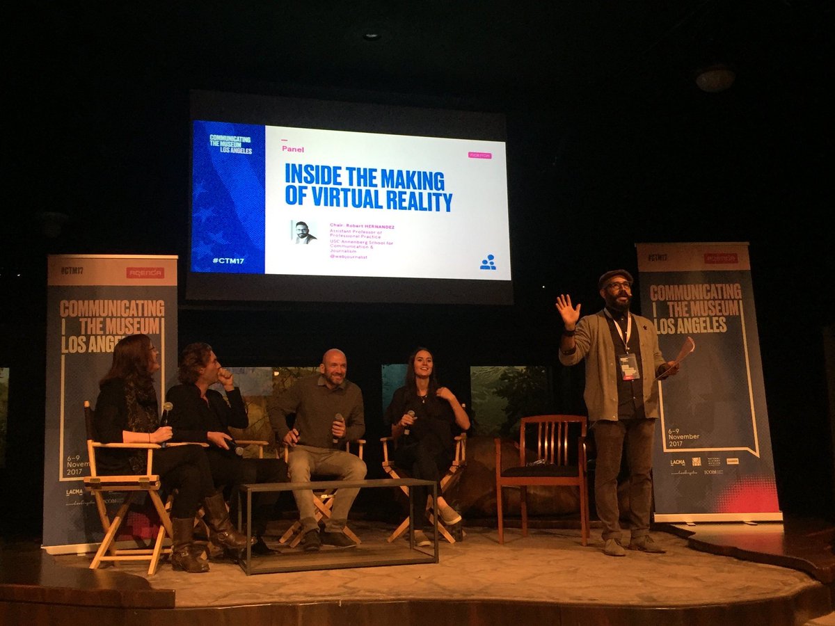 Legend3D_'s tweet photo. Sarah Stiteler and @MaurerLegend from our #VR team spoke about Virtual Reality and our work on The New York Times Take Flight VR Experience on Tuesday in LA! #LegendVR #CTM17 https://t.co/dbRfdVffX8