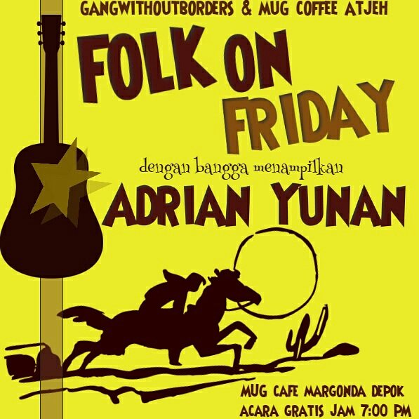 gangwborders's tweet photo. Sobat Folks jangan lupa Jumat malam ini ada #Folkonfriday https://t.co/mbpMZvzsx9