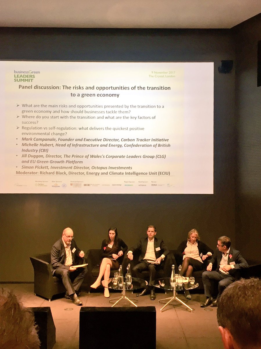 LauraASpiers's tweet photo. Inspiring day @BusinessGreen on policy, leadership, innovation &amp; tech for future. Roll on clean economic growth. Happy 10th! #BGSummit https://t.co/NlU4Lw7T3L