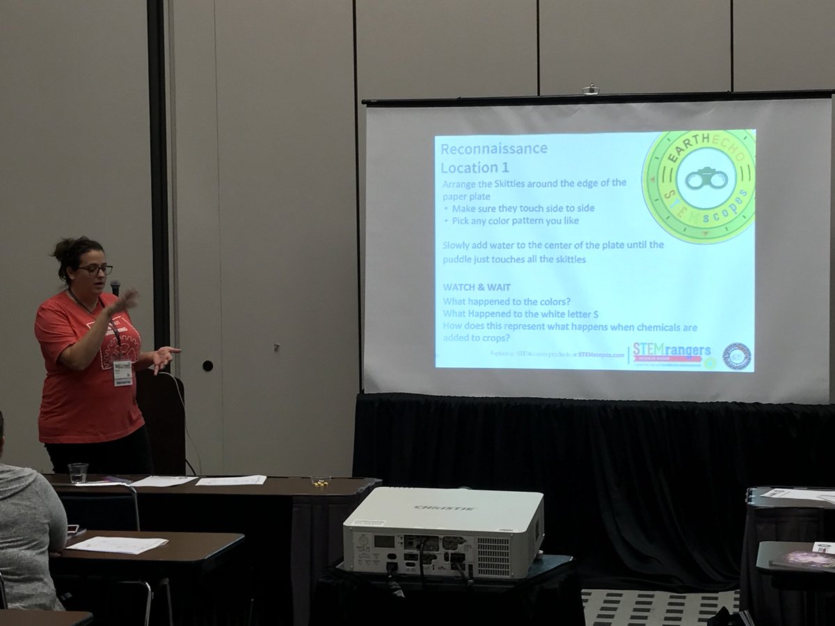 dr_ttalley's tweet photo. #STEMrangers are at #CAST2017 with Brandi and Kylie observing a pollution simulation for reconnaissance. https://t.co/xAObPjjYts