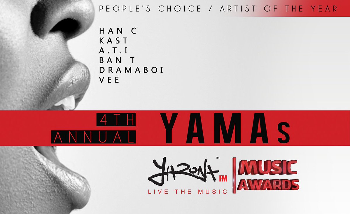 yaronafm's tweet photo. #YAMAs NOMINEES People's Choice / Artist Of The Year https://t.co/MPHohBpC7o