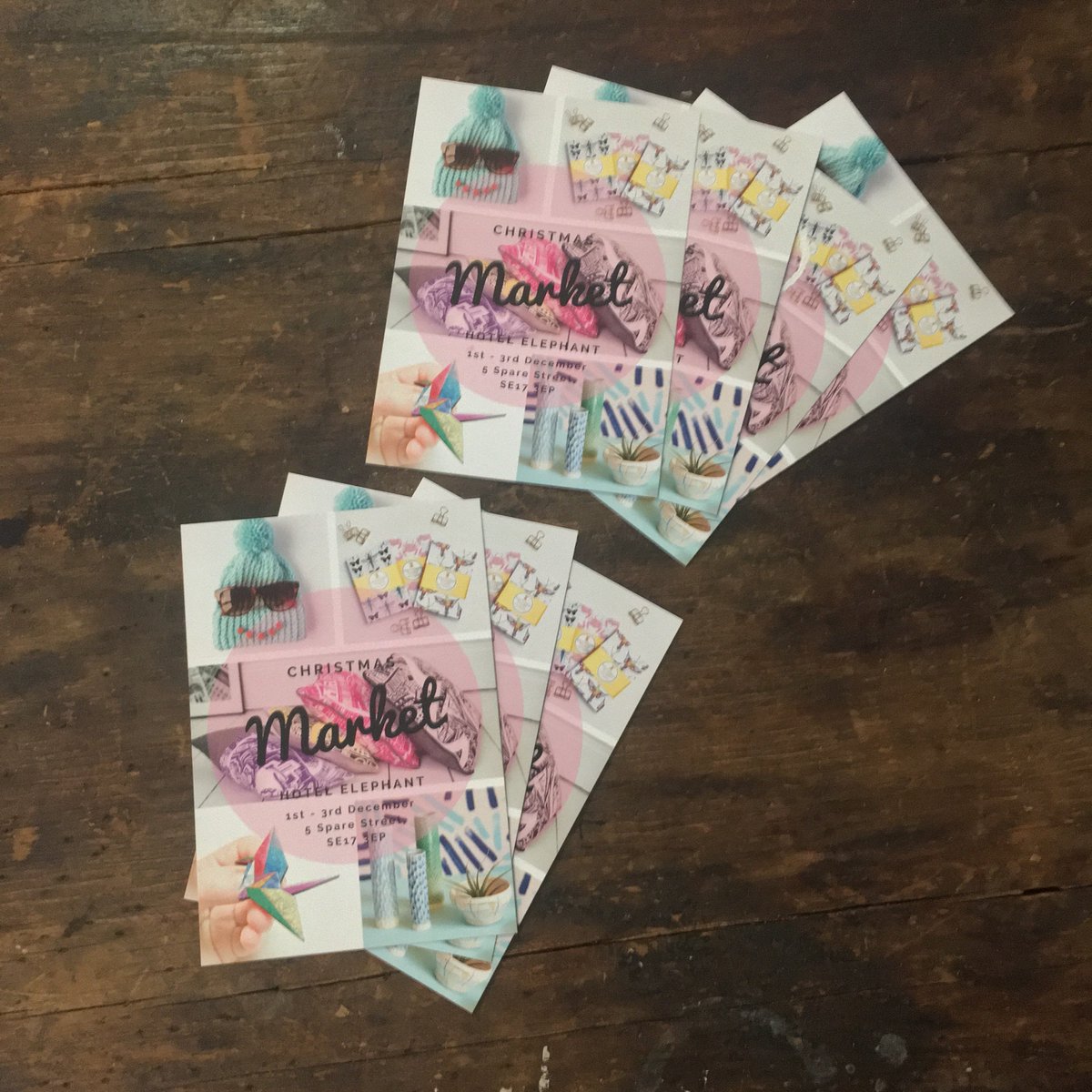 HotelElephant's tweet photo. Our flyers are in!! Come in and pick up your flyer for the #craftychristmasmarket! RSVP for exclusive offers https://t.co/0YpAvs2Dew https://t.co/sRaxFjTVfK