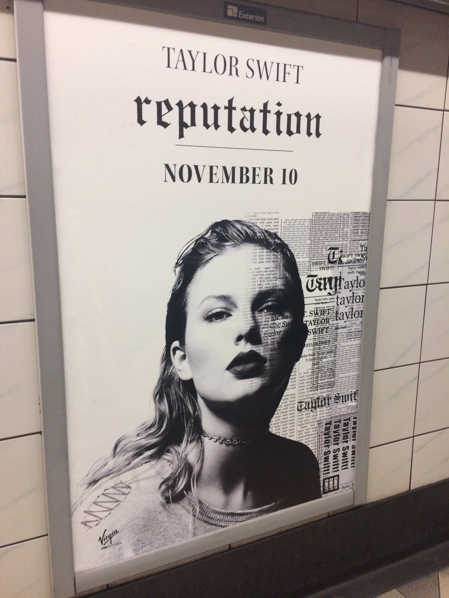 ellie_grace_mck's tweet photo. @taylorswift13 thanks for giving me something to look forward to everyday on my commute #Reputation1Day #swifties #TS8  #Nov10 https://t.co/Sy2FtwYFOB
