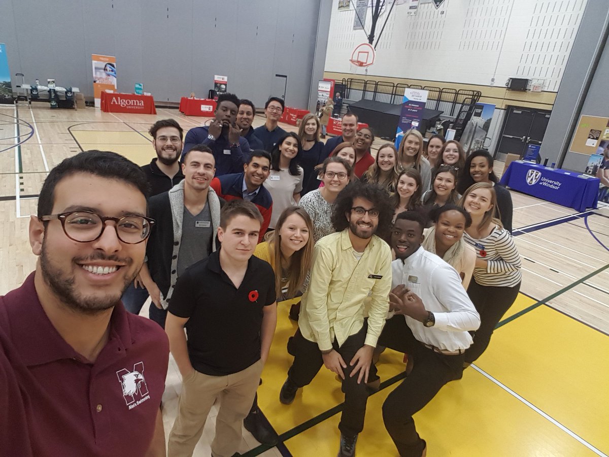 SouthWestUIP's tweet photo. Our last fair!!! :(

It's been a great week as #OntarioUniversities came together to meet students in #SouthWestOntario

@OntarioUniFair 
#RoadWarriors https://t.co/RDhNE00EuD