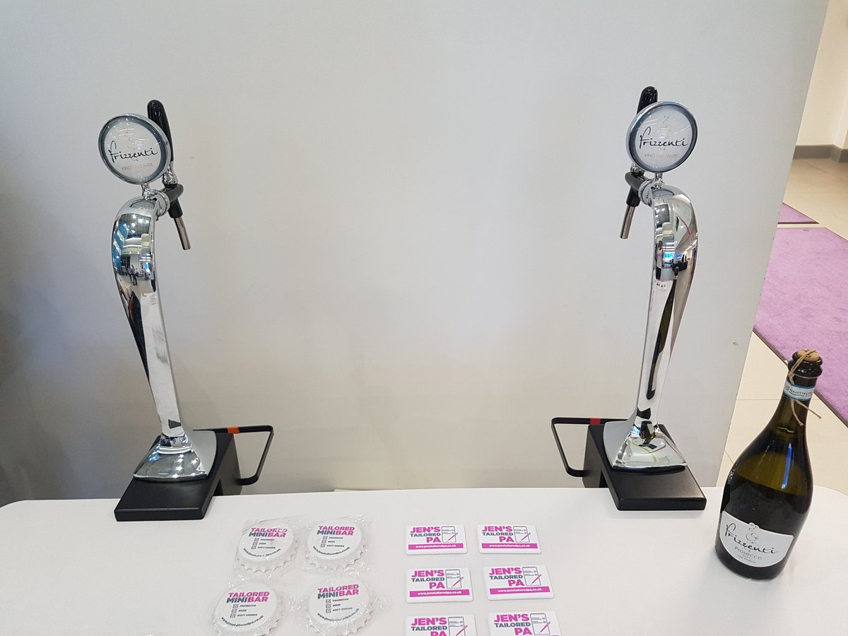 JensTailored's tweet photo. All set up and ready for the @b_seen event held at @iCentrum! #networking #exhibition #events #tradefair #business #prosecco #Frizzenti #Frizzante! @innobham https://t.co/FsKU3xTnIK
