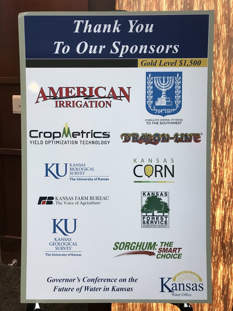 KSForestService's tweet photo. #KansasForestService is having a great time at the #KSWaterFuture17 conference! 💧 Thanks for another great event @kswateroffice! #CleanWaterKansas #KansasWater #WaterConference #TreesForCleanWater @KStateResExt @kstate https://t.co/NRFQCY9P9B