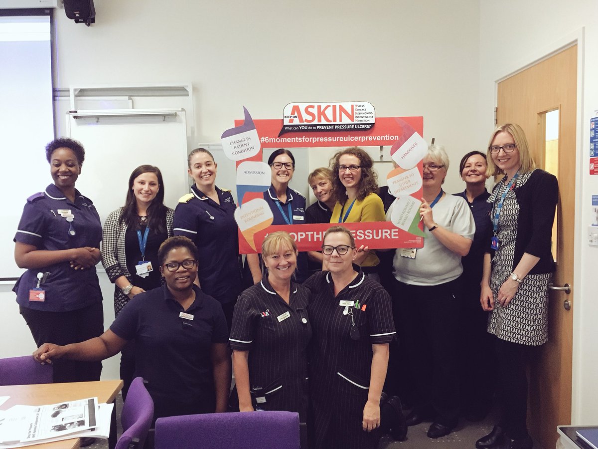 TVN_UHCW's tweet photo. Team effort @nhsuhcw #Pressureulcerpreventionforum pledge to #keeponASKIN #6moments #stopthepressure https://t.co/TlWLTR3K95