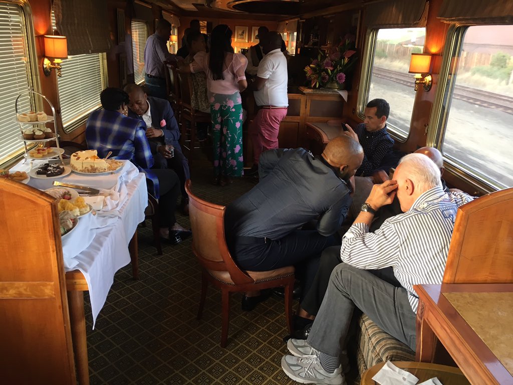 ShotLeft's tweet photo. This is an unforgettable way to discover South Africa. The @TheBlueTrainSA Pretoria to CapeTown route is an incredible 27- hour journey of 1600 kilometers of the most diverse scenery. #BlueTrainExperience #ShotLeft #GPLifestyle https://t.co/eHsJzjYPIN
