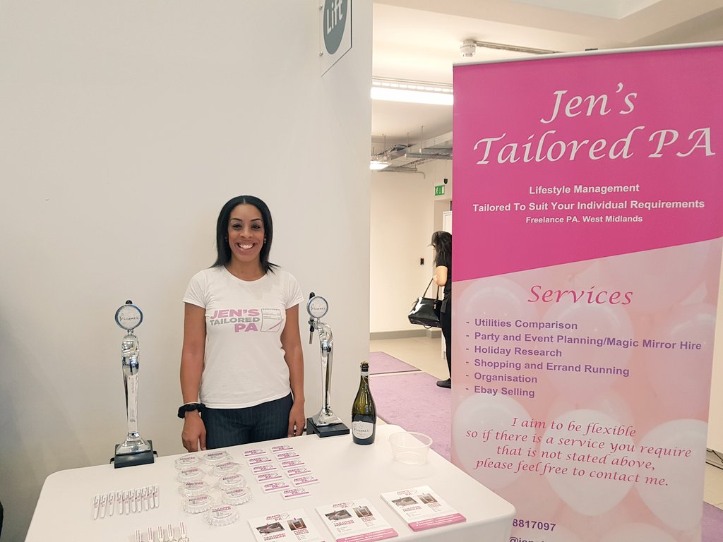 JensTailored's tweet photo. All set up and ready for the @b_seen event held at @iCentrum! #networking #exhibition #events #tradefair #business #prosecco #Frizzenti #Frizzante! @innobham https://t.co/FsKU3xTnIK