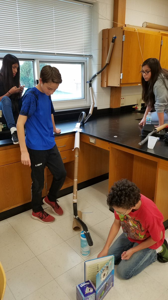 Learning about Potential and Kinetic energy in science class at NW with our Crazy Roller Coasters. #112pride