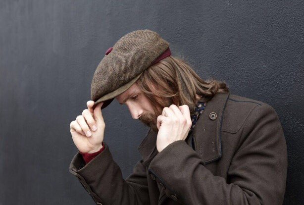 Dasmarca's tweet photo. Check out CHERLIE, tweed with leather peak #newsboy cap. https://t.co/8x486GIMDX https://t.co/OhJspmlSd2