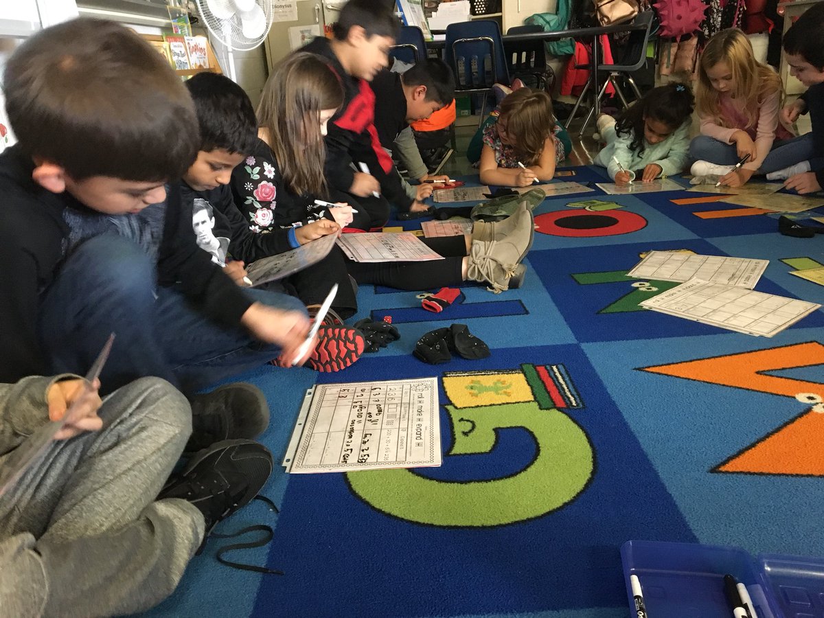 holmesroadtweet's tweet photo. Math games in Mrs. Kasperkoski’s 2nd Grade! @GreeceCentral https://t.co/HiV0382Vo9