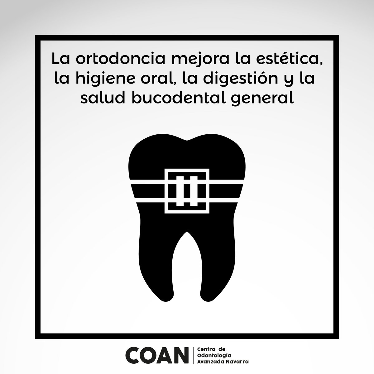 CoanNavarra's tweet photo. Un tratamiento de #ortodoncia aporta #beneficios más allá de la #estética como la mejora la #mordida, la masticación y la #HigieneBucodental. ¡No dudes en consultarnos! 😉✨ #CoanNavarra https://t.co/d8yzGPi56C