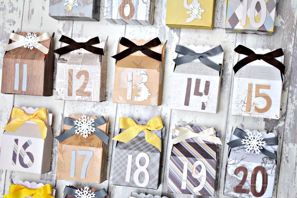 This is one that the kids will love! 😁 Make your own #DIY #Christmas advent calendar boxes 🎄🎅 More project ideas: bit.ly/2iUfgl9