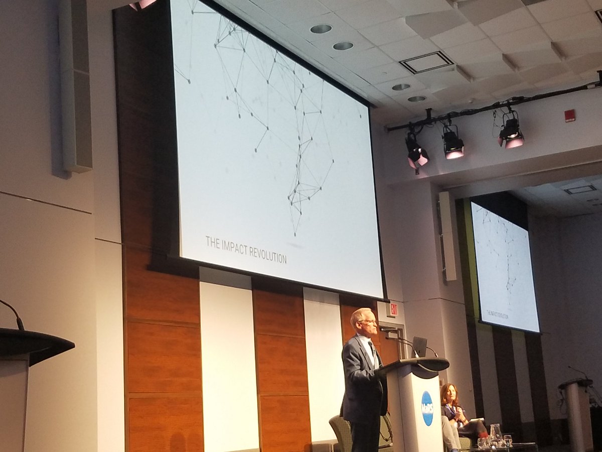 "The impact revolution couldn't come at a more auspicious time..." -Jim Sorenson on #impinv at #SFF2017 <a href="/Sorenson_Impact/">Sorenson Impact</a> <a href="/MaRSDD/">MaRS</a>