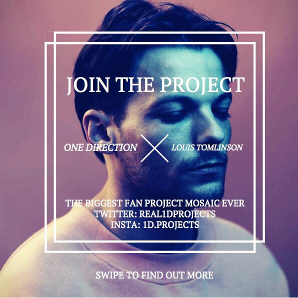 Real1DProjects's tweet image. #TheLouisProject ... Are you in? Tag your friends to get them to join x let’s make louis smile 😎