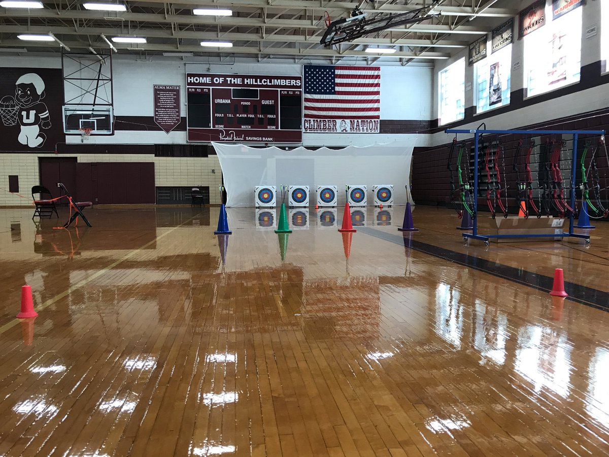 ptrenor's tweet photo. I just wanted to give the Champaign County @WhitetailsUltd chapter another special shoutout for our equipment last year. #NASP #year2 #archery #uhspe #ucsteach https://t.co/Nsn4cfoej7