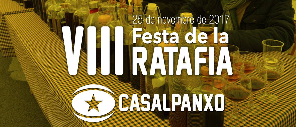 L'últim cap de setmana de novembre, torna la Festa de la #Ratafia a #Berga per 8è any consecutiu, enguany repetint la fira, tast de ratafies comercials, tallers, xerrades, música i moltes activitats més que us anirem presentant properament.
