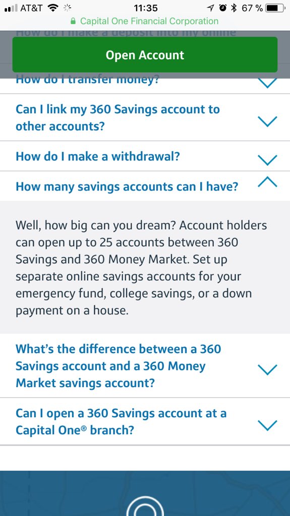 KatrinaGalka's tweet photo. @AskCapitalOne Maybe I’m confused. I’d like multiple savings accounts under my one user name. How do I do this? https://t.co/QwNF7YQHd6