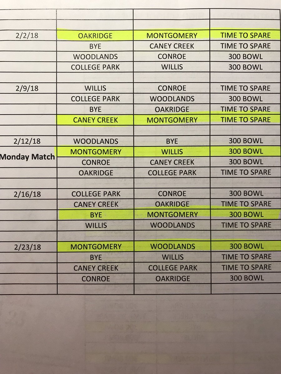 MHSBowlingClub's tweet photo. 2017-2018 Bowling schedule. Go Bears. @PhilTweaton @MISDNews https://t.co/IBCdW3bF2P