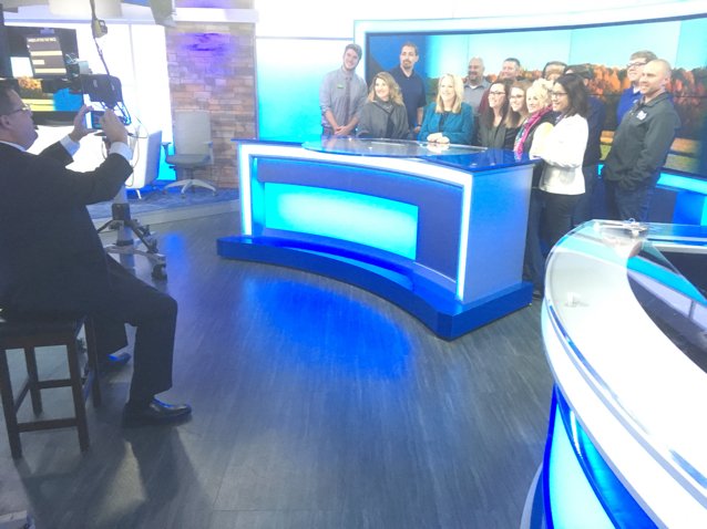Thanks for visiting us, Leadership Menomonie! #WEAU