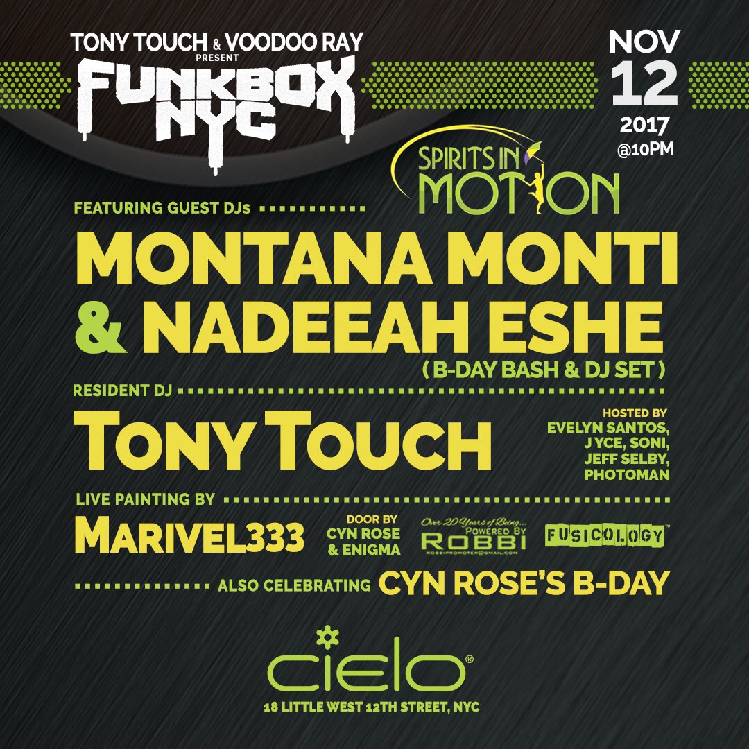MontiGetMo's tweet photo. This Sunday @ FUNKBOX!!! It’s going down https://t.co/s3e4OK9jQK