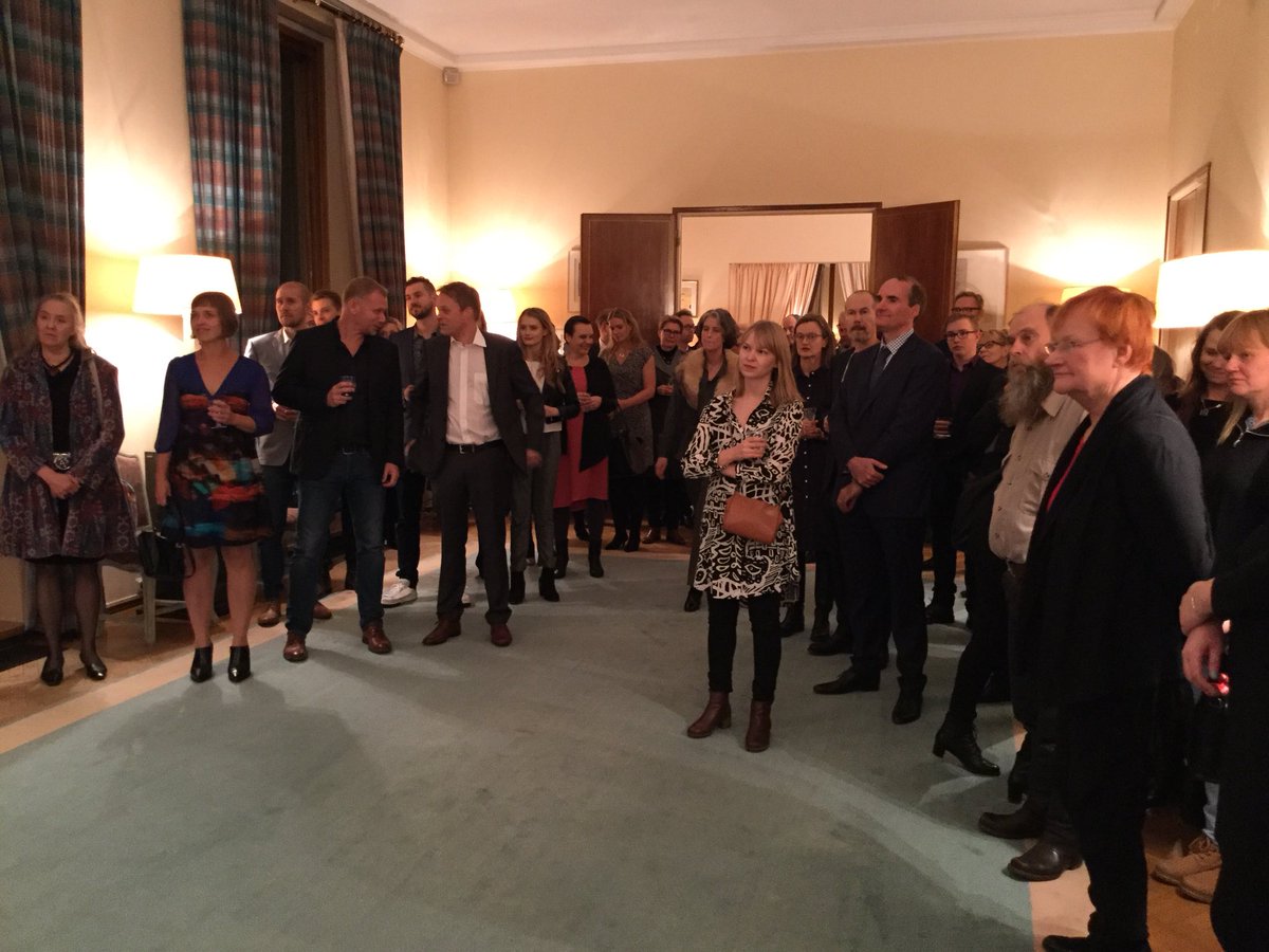 Réception pour le film #PohjolanEnkeli - L’Ange du Nord de Jean Michel Roux #cinéma @IFFinlande fi.ambafrance.org/Sortie-de-Pohj…