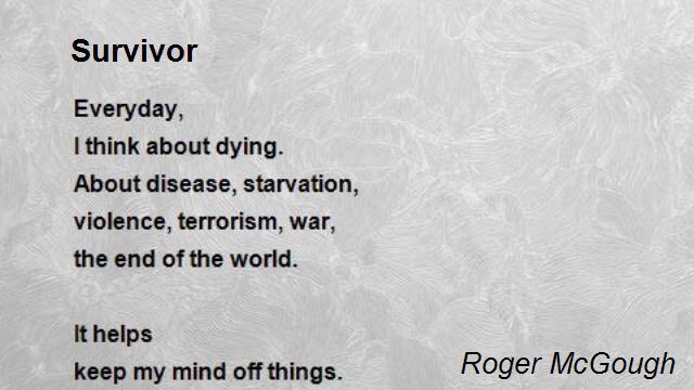 Happy Birthday, Roger McGough. 