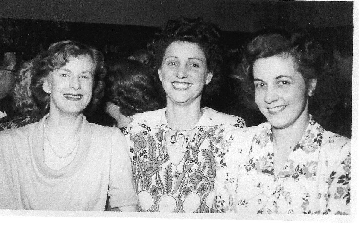 Great outcome of our Battle Remembered exhibition . Here's the photo of a 1947 party that caused all the fuss.