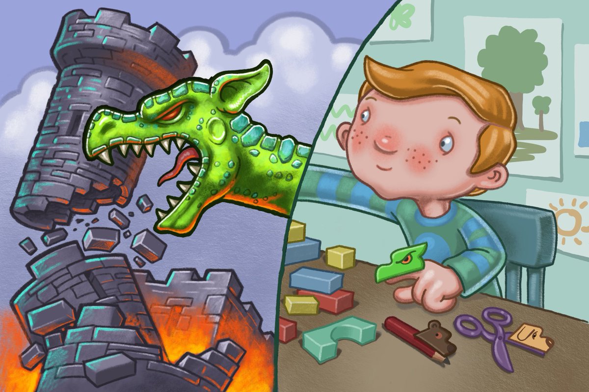 "Finger theatre" is the #todaysgame
Let's create a character by using fingers. You can draw your fingers or create puppets by using paper or fabric.  Or you can check out my friends Grip @NogginGetaGrip goo.gl/Kj2gpN