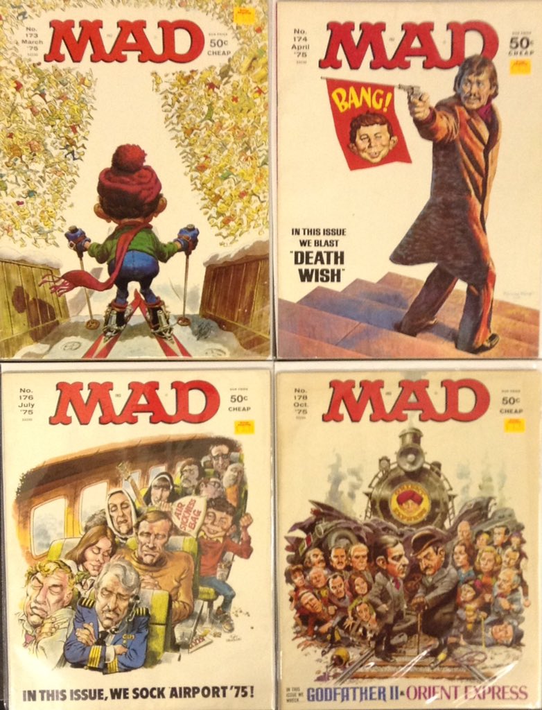 StrangeNB's tweet photo. Classic Mad magazines currently in stock!
#BackIssueBonanza https://t.co/UQFxMDbjKf