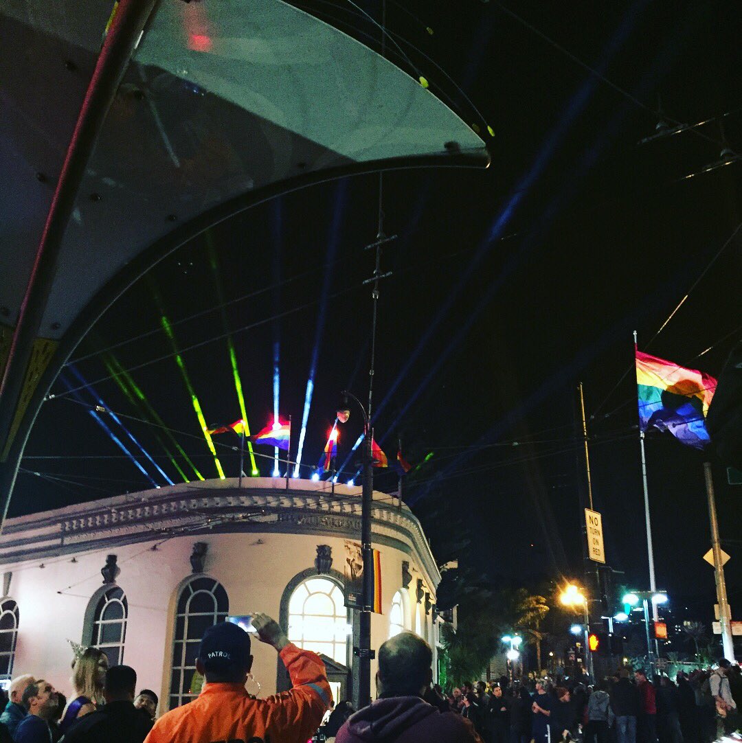 ArmoryEvents's tweet image. Last night we were out in the #castro to support and celebrate Harvey Milk’s election anniversary with #harveyshallo 🌈 .
.
#harveymilk #hopewillneverbesilent