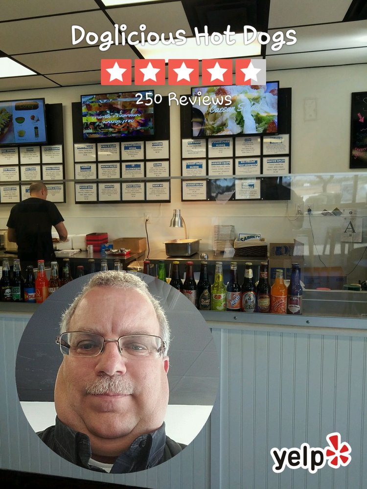 azjedi's tweet photo. I checked in at Doglicious Hot Dogs #Yelp #Yelfie https://t.co/P3Q563vhDY https://t.co/Vj7BTj1nCJ