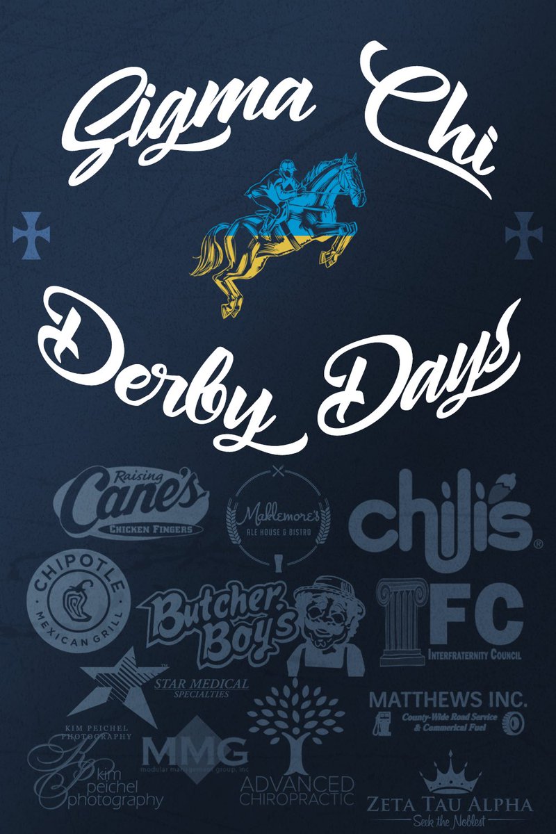 SFASigmaChi's tweet photo. Thank you to all of our sponsors for supporting Derby Days this year. We had a great turnout for our fight to end cancer! 
#DerbyDays2017 https://t.co/NkbzJ15Oja