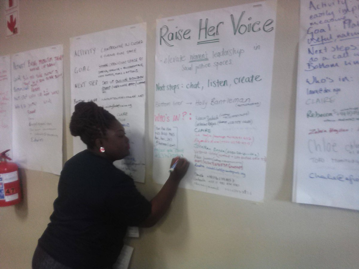 WfacCmr's tweet photo. Wfac signed up to help women raise their voice and grap the civic space. #campaigncon. It was an exciting experience.@Agbor Rita https://t.co/FfQaRqDkEG