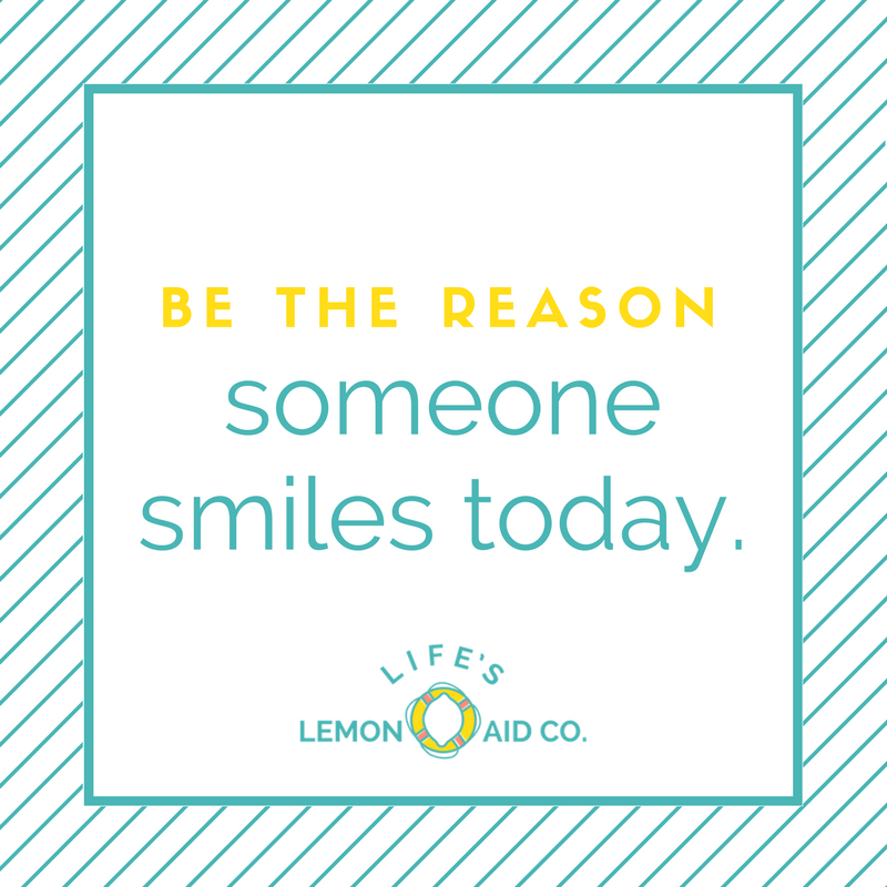 LifesLemonAidCo's tweet photo. Who can you make smile today? https://t.co/vFFBYj6jg3