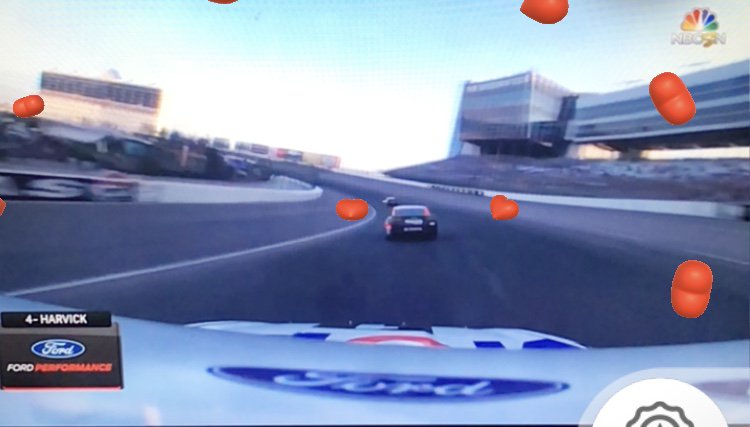 Hope our hearts aren't too distracting @NASCARonNBC, we just can't hope but show our love #weareTV #AR