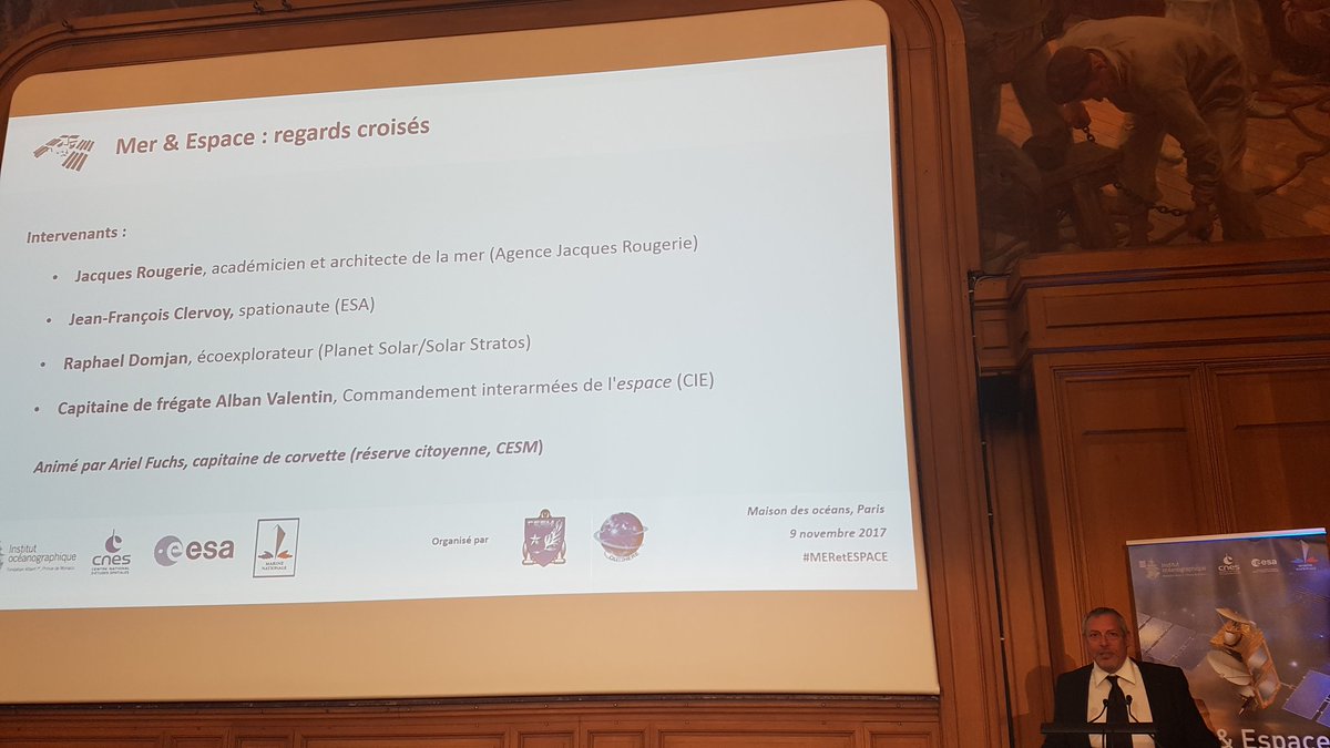 Conférence Mer &amp; Espace, regards croisés #MERetESPACE