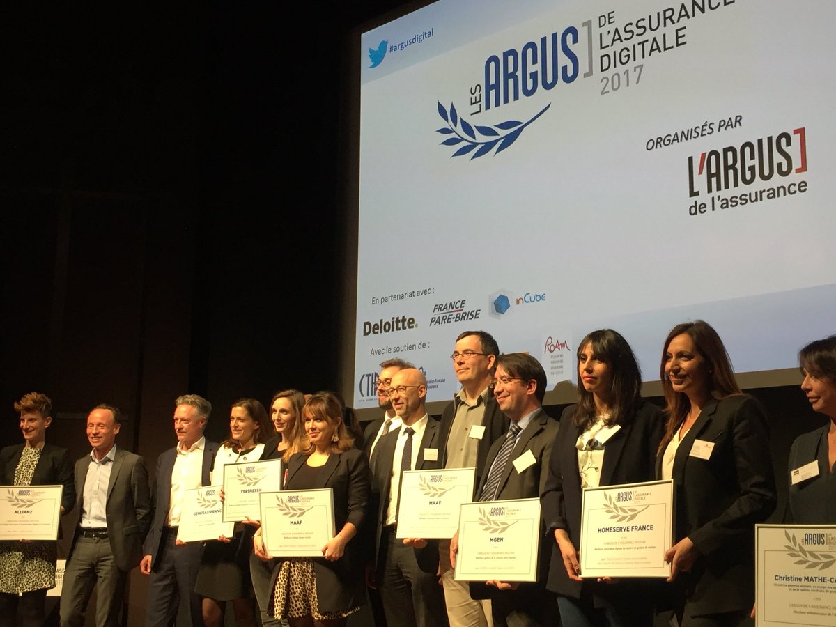 Merci à #ArgusDigital pour cette soirée 🏆 de remise des trophées.
#digital #winner