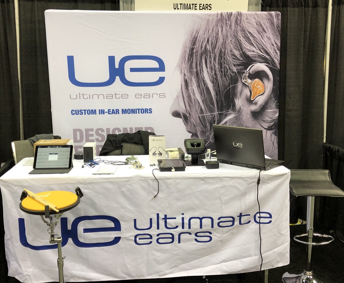 HadravaLibor's tweet photo. #PASIC2017 Free 3D scan, stop by to listen to all UE models, Free UE900S, Free Sound Tap @UltimateEarsPro https://t.co/PAR2bYQ9LO