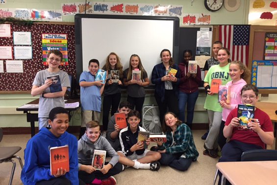 ShenNews's tweet photo. Heather Starr's classes at Gowana participate in Library Media Specialist Michelle Horstmyer's Reading Without Walls Book Challenge. https://t.co/zqUv4v9C4T