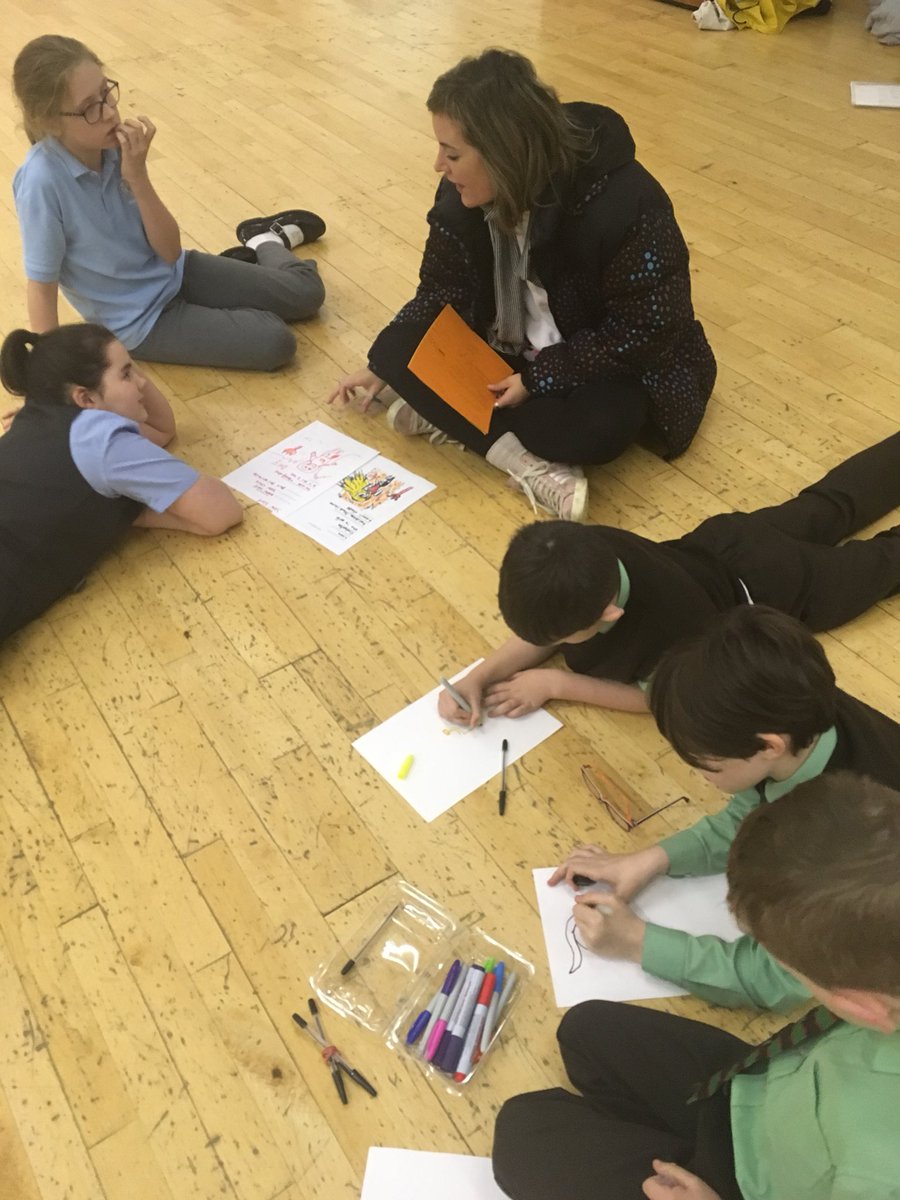 SarahADrama's tweet photo. Set designing at Junior Theatre today with @annaorton #PEEKCreate #Winterwarmer #showtime @PEEK_Project https://t.co/HqsoTmrDca