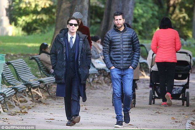 Cillian Murphy and Helen Mirren filming ' Anna' in Paris https://t.co/JH2L64oApD