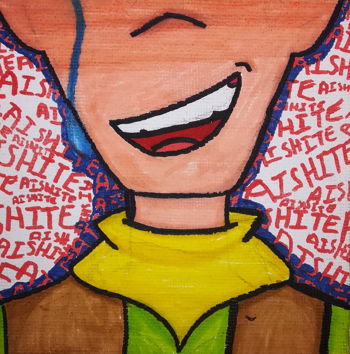 FalseHappyness's tweet image. //I urted//