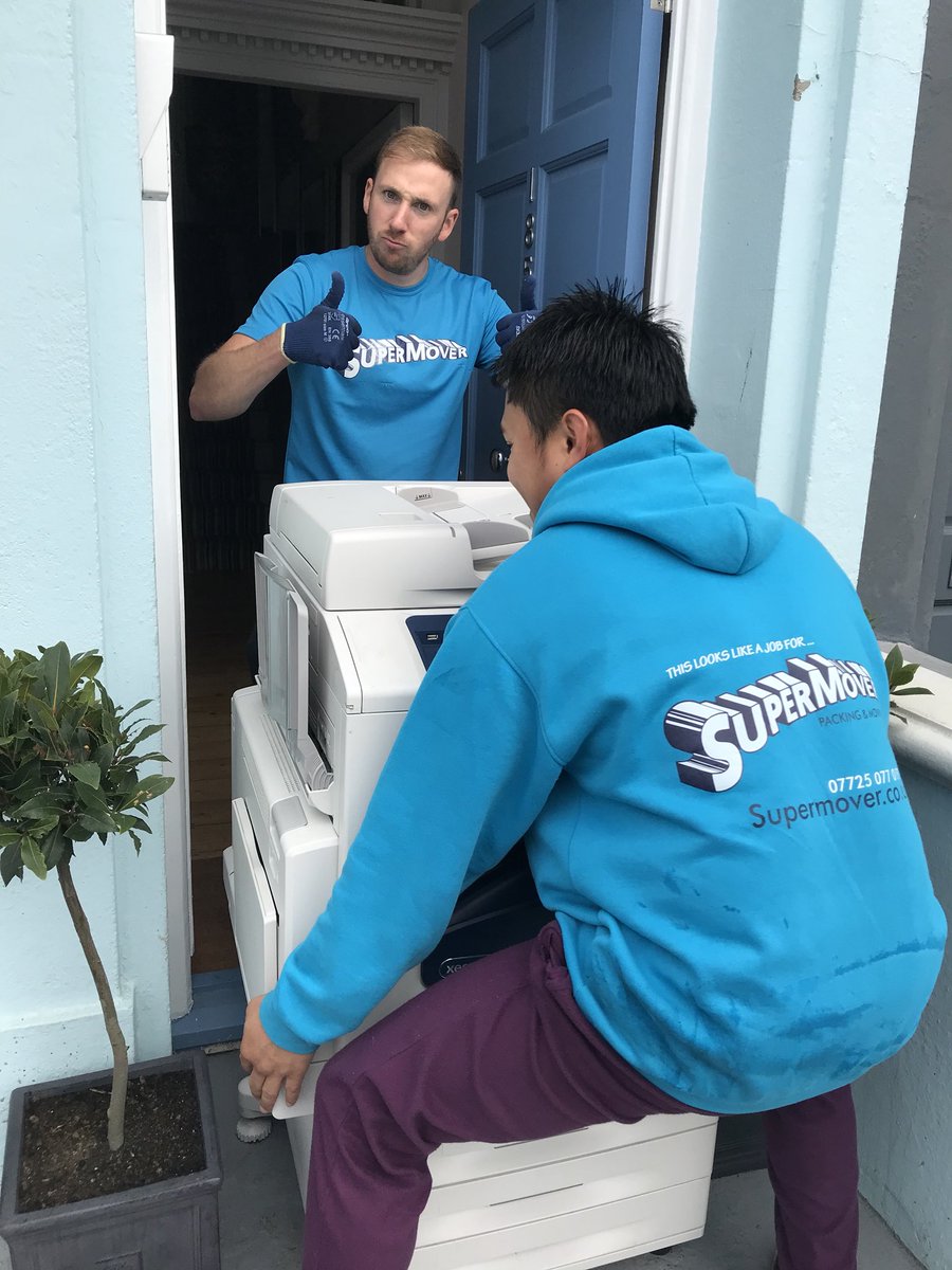 SuperMoverBen's tweet photo. #big photocopier #moved today in #brighton #SuperMover https://t.co/YjkW5LjX4Q