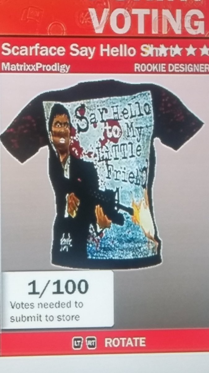 MatrixxProdigy's tweet photo. @2KShirtPromos @2k18Shirts @2KShirts @2kshirtcreator Please help me get votes on my 2 shirts I would appreciate the support 👍 my gamertag is MatrixxProdigy on the XBOX 1 https://t.co/5yp1sciBgh